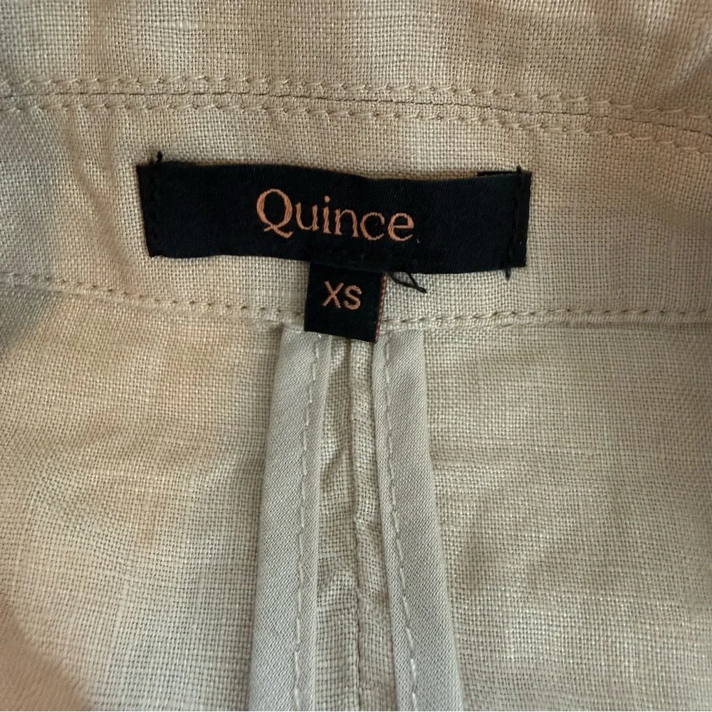 Quince linen blazer